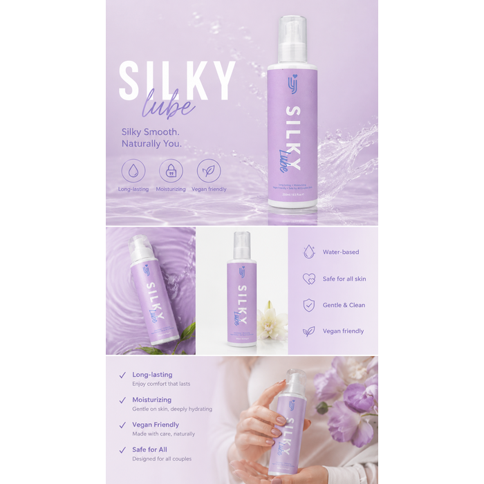 Lubrifiant Hipoalergenic, Vegan, Loving Joy Silky Lube, 250ml